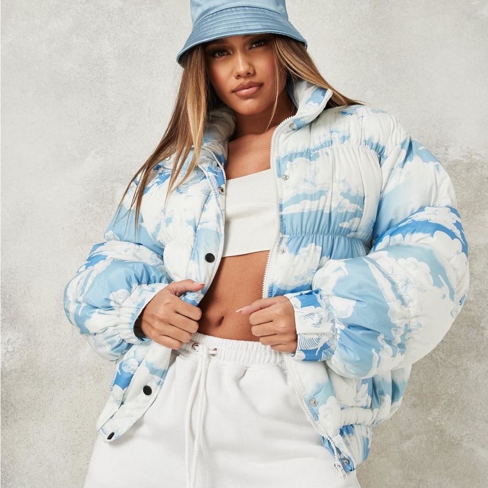 LAST CHANCE - Misguided Cloud Puffer Coat